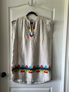 Uncle Frank Embroidered Tunic Dress size XL